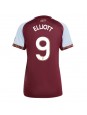 Billige Aston Villa Harvey Elliott #9 Hjemmedrakt Dame 2025-26 Kortermet